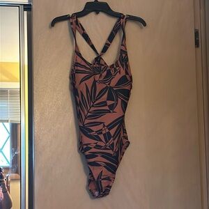 Copper black swimsuit